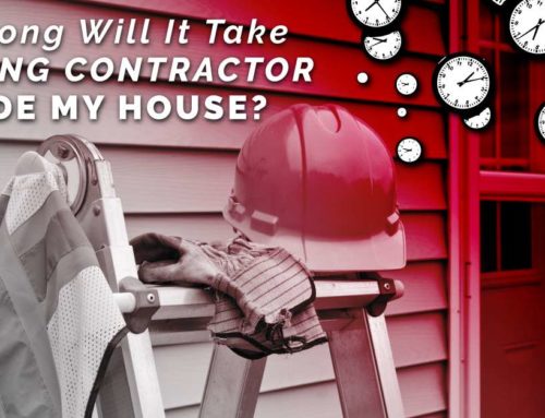 How Long Will It Take A Siding Contractor To Side My House?