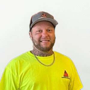 Aaron Wilson, siding technician AIC Roofing and Construction