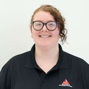 Taylor Lowe, office coordinator AIC Roofing and Construction